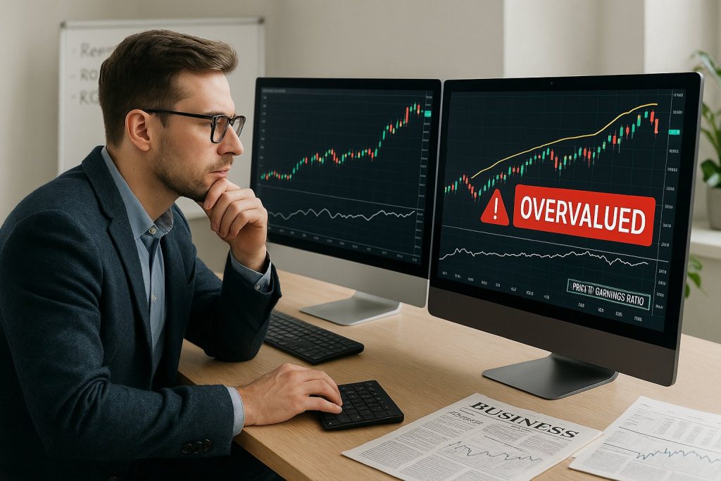 How to Know a Stock Is Overvalued Before Buying