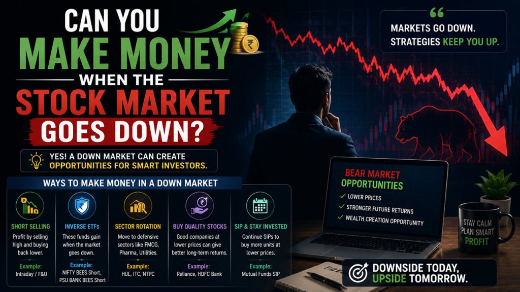 Can You Make Money When the Stock Market Goes Down