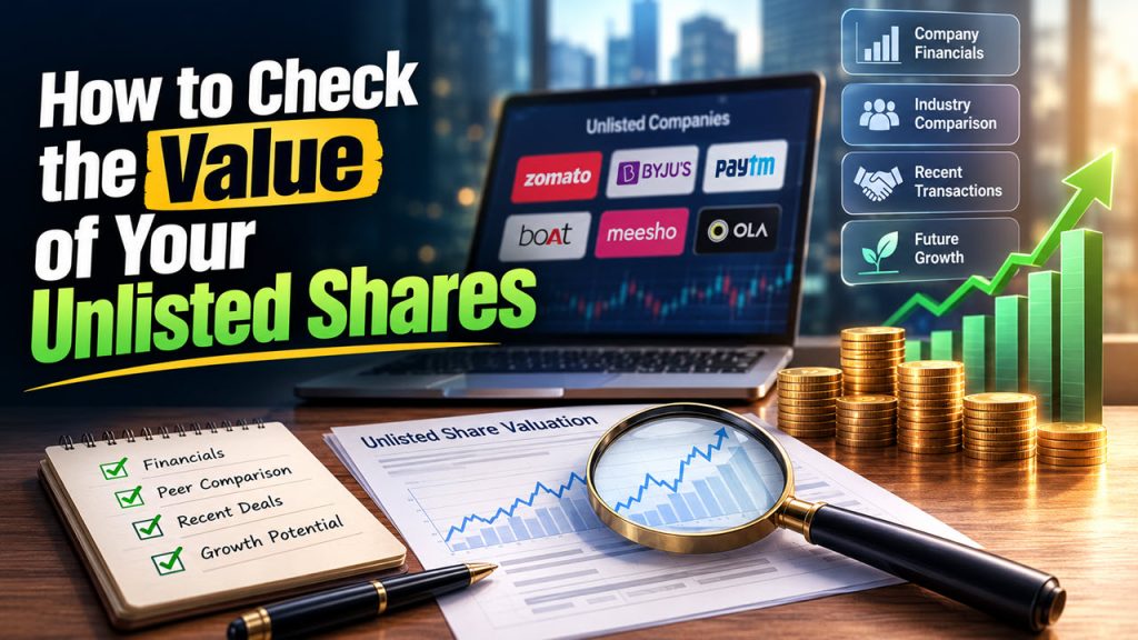 How to Check the Value of Your Unlisted Shares