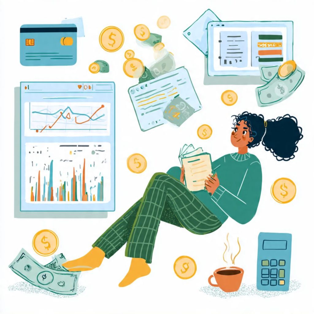 Concept of high-risk, high-reward investing through penny stocks