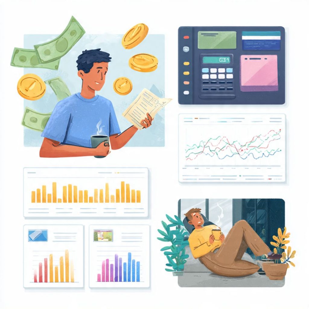 Long-term stock portfolio growing in value without selling investments