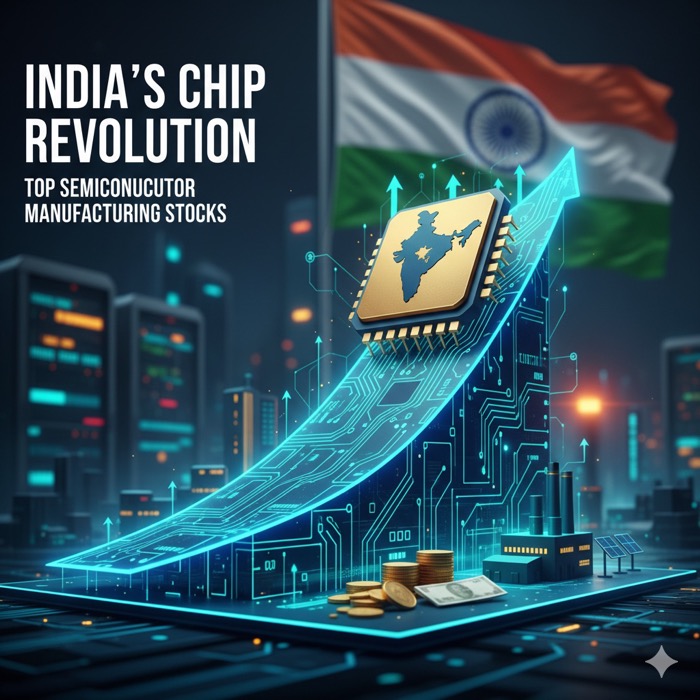 best semiconductor manufacturing stocks in india