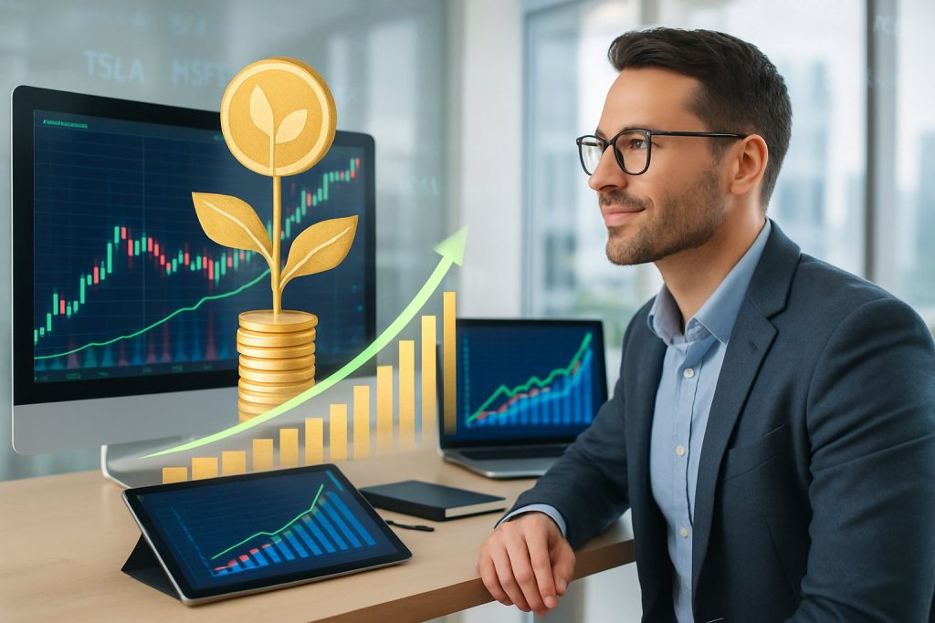 Advantage of Compound Interest in the Stock Market