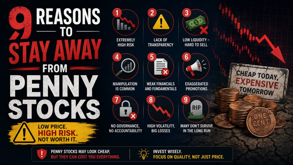 Reasons to Stay Away from Penny Stocks
