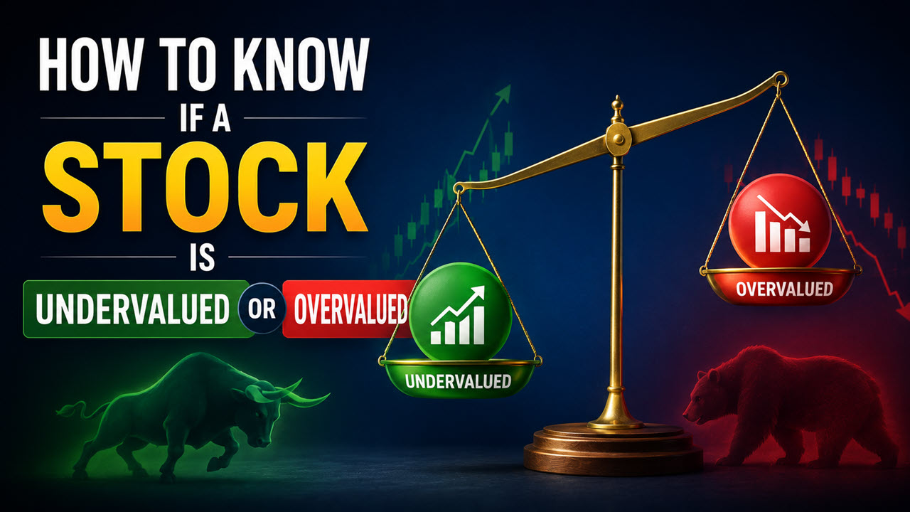 How to Know if a Stock Is Undervalued or Overvalued