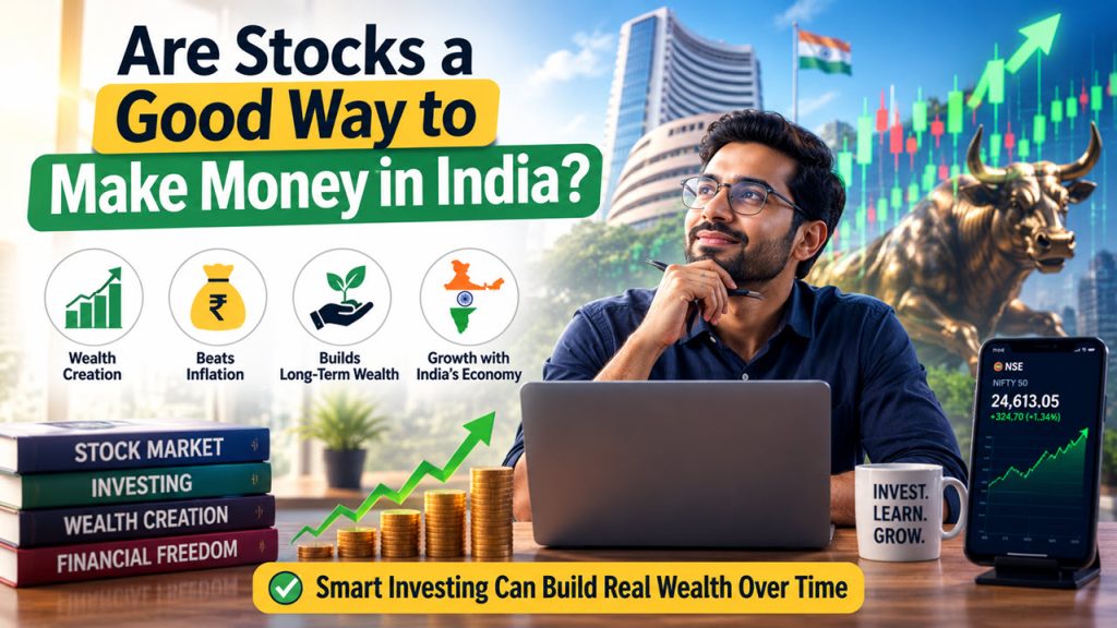 Are Stocks a Good Way to Make Money in India