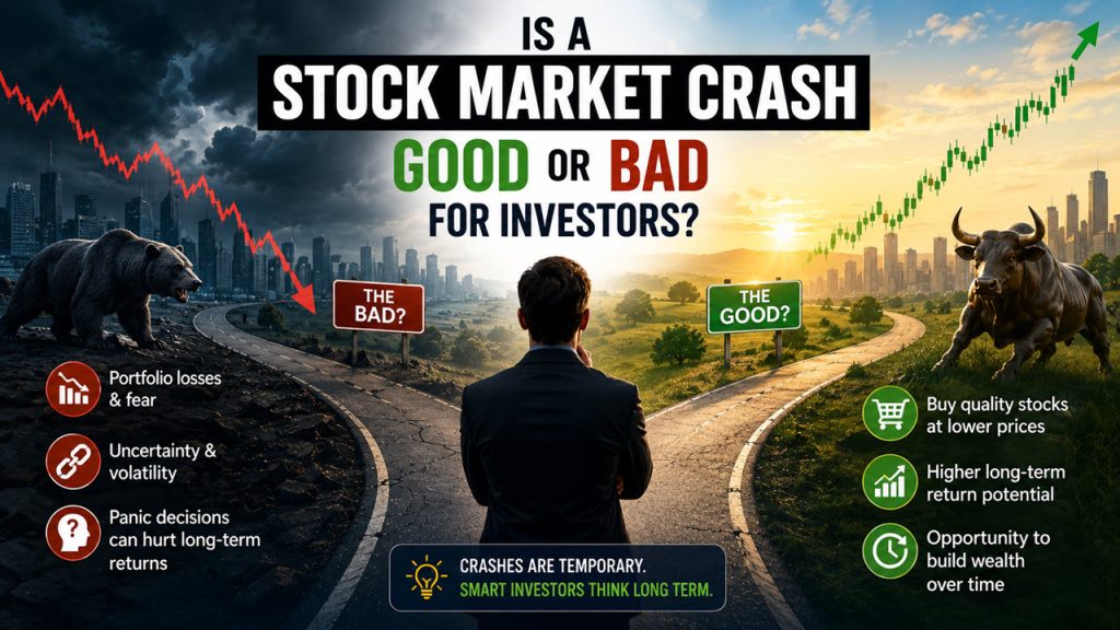 Is a Stock Market Crash Good or Bad for Investors