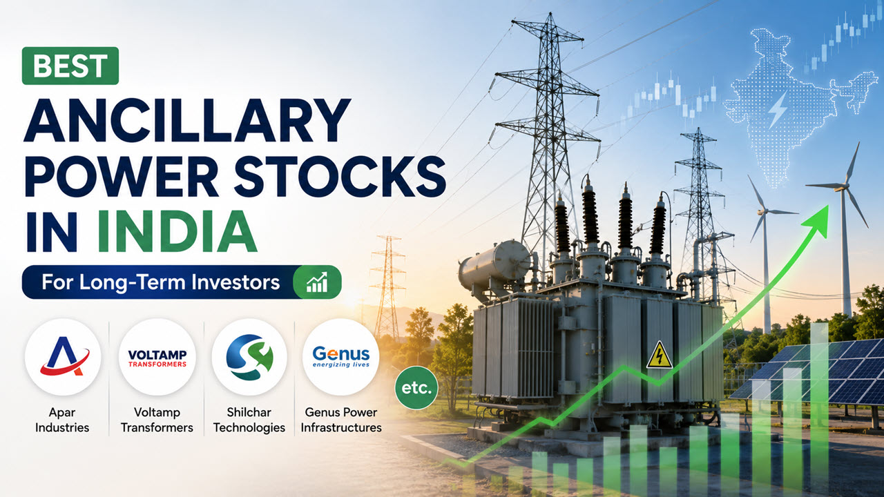 Best Ancillary Power Stocks in India for Long‑Term Investors