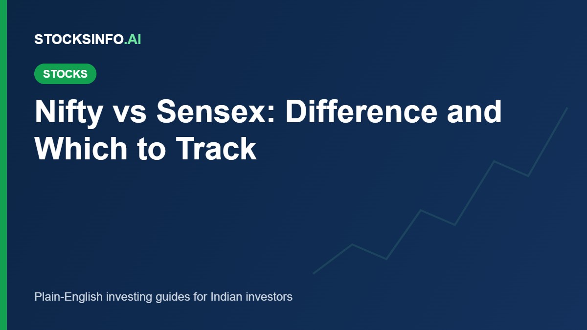 Nifty vs Sensex: Difference and Which to Track